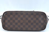 Authentic Louis Vuitton Damier Neverfull PM Shoulder Tote Bag N51109 LV K9268
