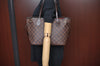 Authentic Louis Vuitton Damier Neverfull PM Shoulder Tote Bag N51109 LV K9268