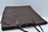Authentic Louis Vuitton Damier Neverfull MM Shoulder Tote Bag N51105 LV K9269