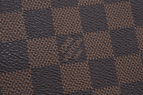 Authentic Louis Vuitton Damier Neverfull MM Shoulder Tote Bag N51105 LV K9269