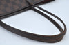 Authentic Louis Vuitton Damier Neverfull MM Shoulder Tote Bag N51105 LV K9355