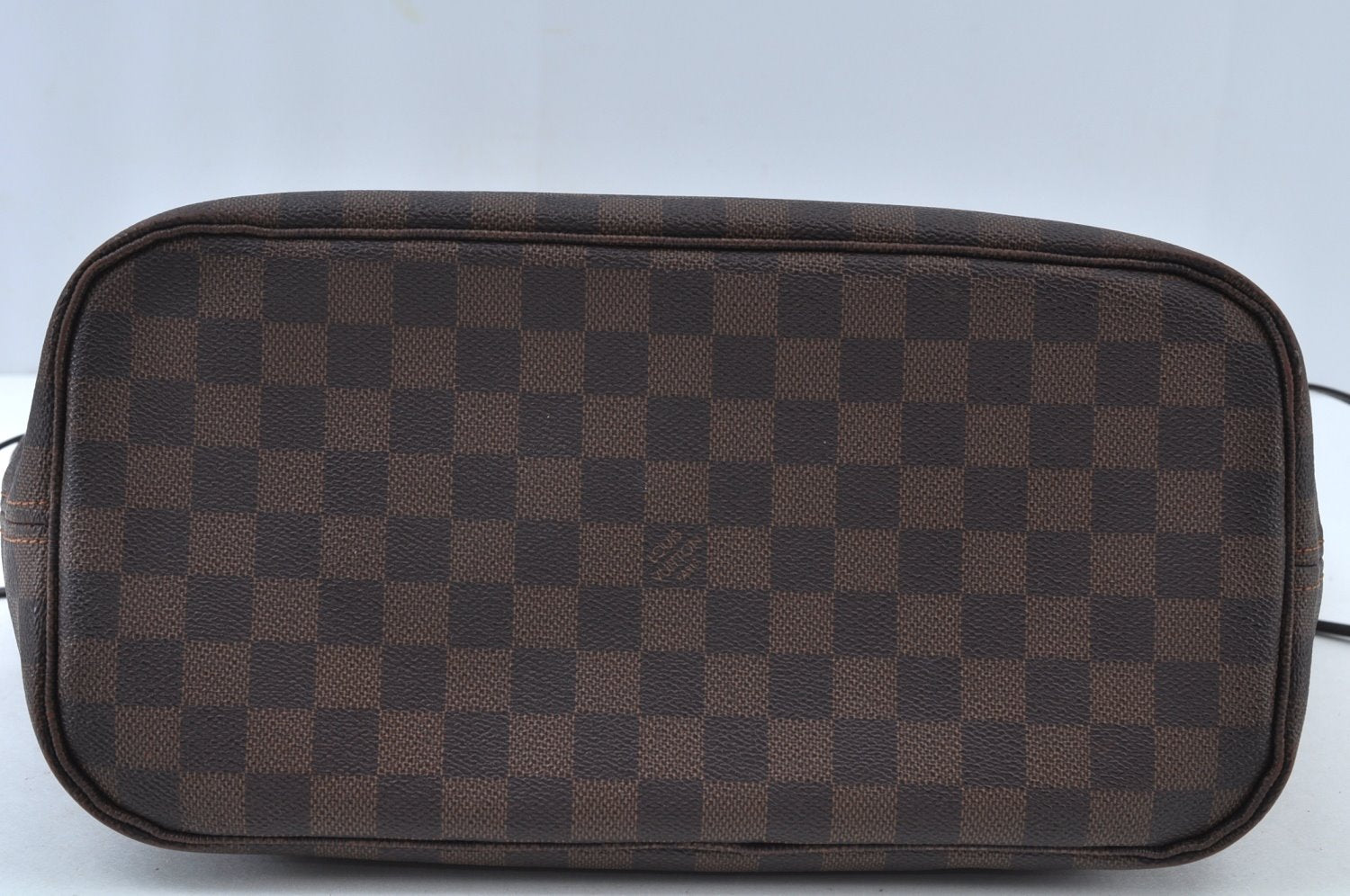 Authentic Louis Vuitton Damier Neverfull MM Shoulder Tote Bag N51105 LV K9355