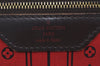 Authentic Louis Vuitton Damier Neverfull MM Shoulder Tote Bag N51105 LV K9355