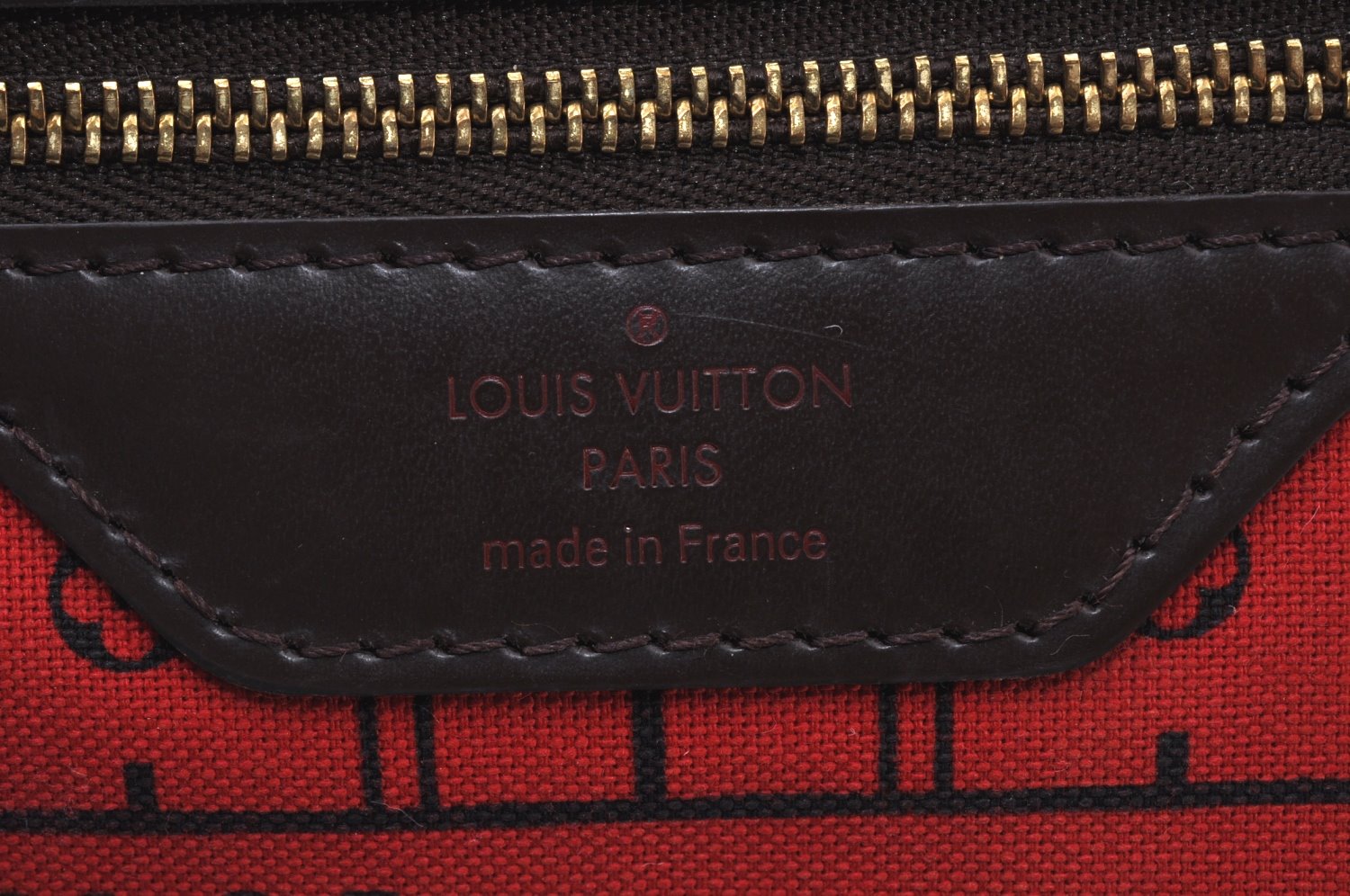 Authentic Louis Vuitton Damier Neverfull PM Shoulder Tote Bag N51109 LV K9409