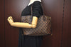 Authentic Louis Vuitton Damier Neverfull PM Shoulder Tote Bag N51109 LV K9409