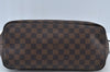 Authentic Louis Vuitton Damier Neverfull MM Shoulder Tote Bag N51105 LV K9416