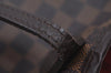 Authentic Louis Vuitton Damier Neverfull MM Shoulder Tote Bag N51105 LV K9416