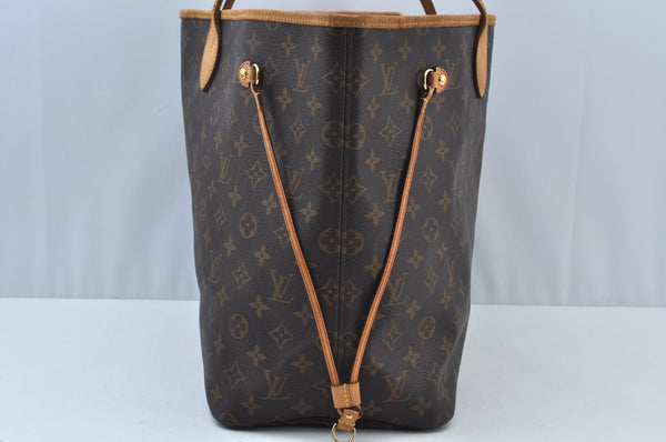 Authentic Louis Vuitton Monogram Neverfull GM Shoulder Tote Bag M40157 LV K9422