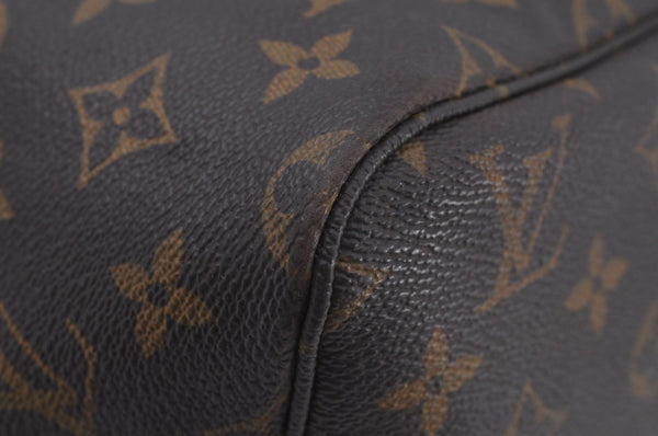 Authentic Louis Vuitton Monogram Neverfull GM Shoulder Tote Bag M40157 LV K9422