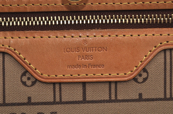 Authentic Louis Vuitton Monogram Neverfull PM Shoulder Tote Bag M40155 LV K9423