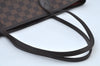 Authentic Louis Vuitton Damier Neverfull MM Shoulder Tote Bag N51105 LV K9467