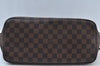 Authentic Louis Vuitton Damier Neverfull MM Shoulder Tote Bag N51105 LV K9467