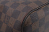 Authentic Louis Vuitton Damier Neverfull MM Shoulder Tote Bag N51105 LV K9467