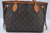 Authentic Louis Vuitton Monogram Neverfull PM Shoulder Tote Bag M40155 LV K9739