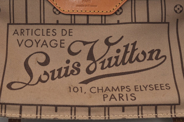 Authentic Louis Vuitton Monogram Neverfull PM Shoulder Tote Bag M40155 LV K9739