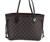 Authentic Louis Vuitton Damier Neverfull PM Shoulder Tote Bag N51109 LV K9740