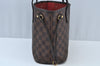 Authentic Louis Vuitton Damier Neverfull PM Shoulder Tote Bag N51109 LV K9740