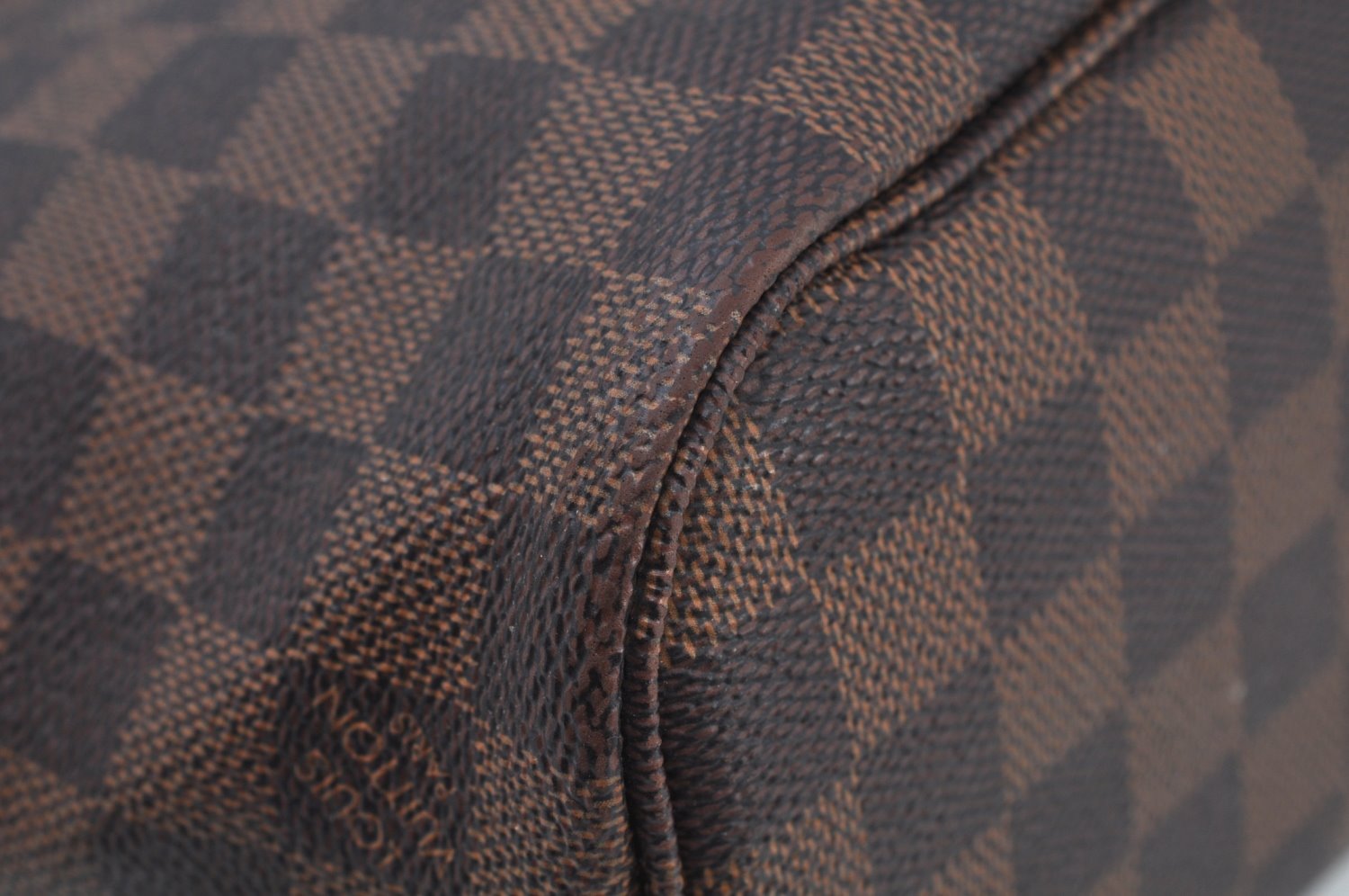 Authentic Louis Vuitton Damier Neverfull PM Shoulder Tote Bag N51109 LV K9740