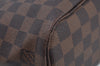 Authentic Louis Vuitton Damier Neverfull PM Shoulder Tote Bag N51109 LV K9740