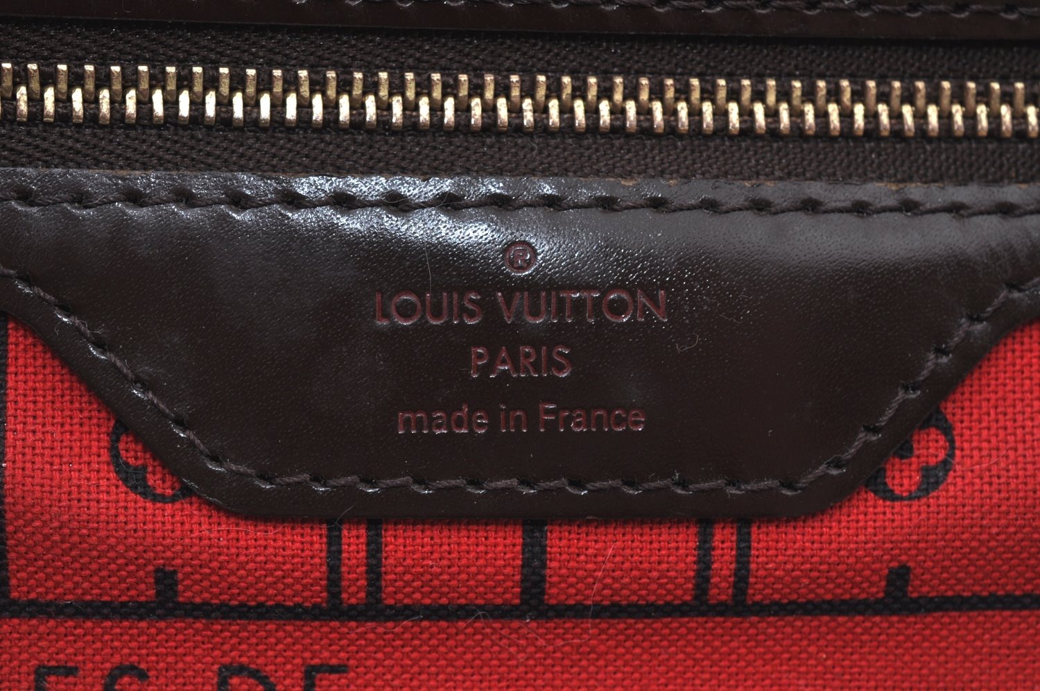 Authentic Louis Vuitton Damier Neverfull PM Shoulder Tote Bag N51109 LV K9740