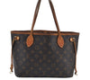 Authentic Louis Vuitton Monogram Neverfull PM Shoulder Tote Bag M40155 LV K9746