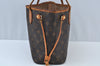 Authentic Louis Vuitton Monogram Neverfull PM Shoulder Tote Bag M40155 LV K9746