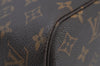 Authentic Louis Vuitton Monogram Neverfull PM Shoulder Tote Bag M40155 LV K9746