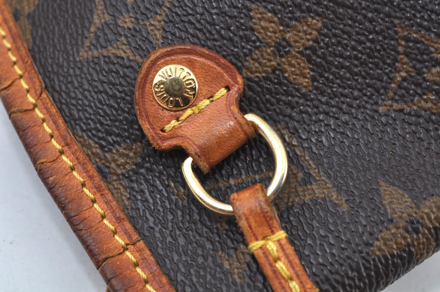 Authentic Louis Vuitton Monogram Neverfull PM Shoulder Tote Bag M40155 LV K9746