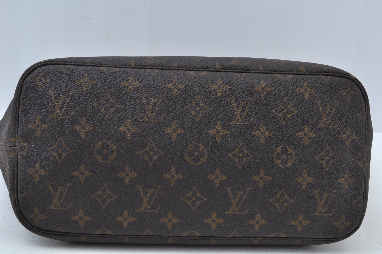 Authentic Louis Vuitton Monogram Neverfull MM Shoulder Tote Bag M40156 LV K9785