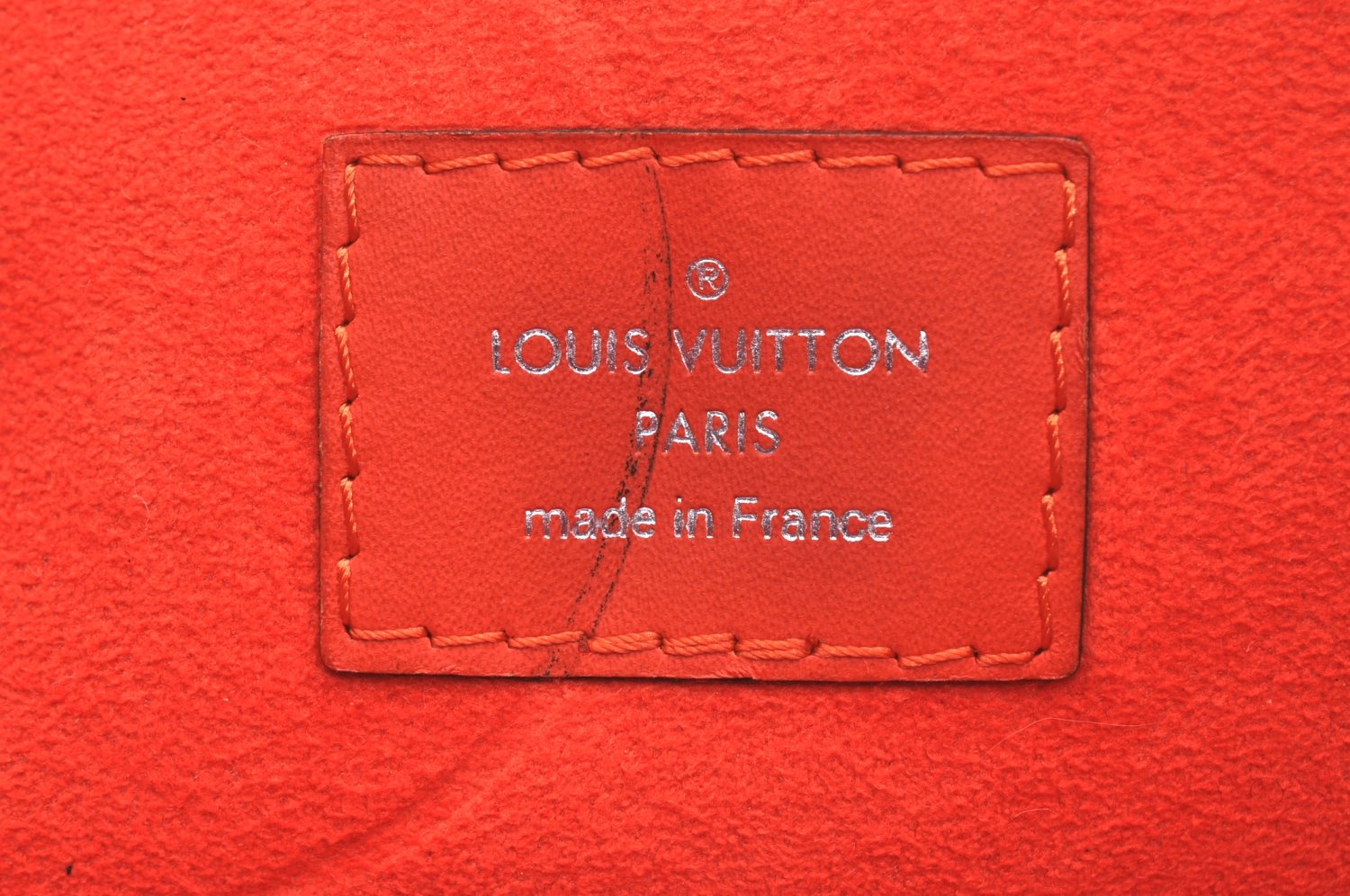 Authentic Louis Vuitton Epi Neverfull MM Shoulder Tote Bag M40884 Orange K9985