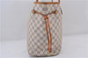 Authentic Louis Vuitton Damier Azur Neverfull MM Tote Bag N51107 LV 0035E