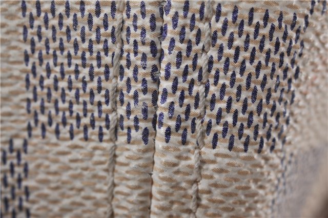 Authentic Louis Vuitton Damier Azur Neverfull MM Tote Bag N51107 LV 0035E