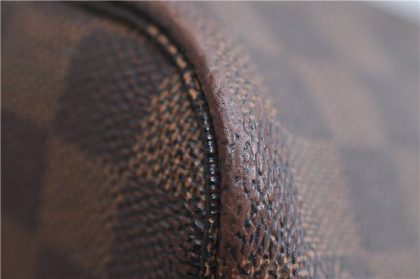 Authentic Louis Vuitton Damier Neverfull PM Shoulder Tote Bag N51109 LV 0180F