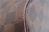 Authentic Louis Vuitton Damier Neverfull PM Shoulder Tote Bag N51109 LV 0180F