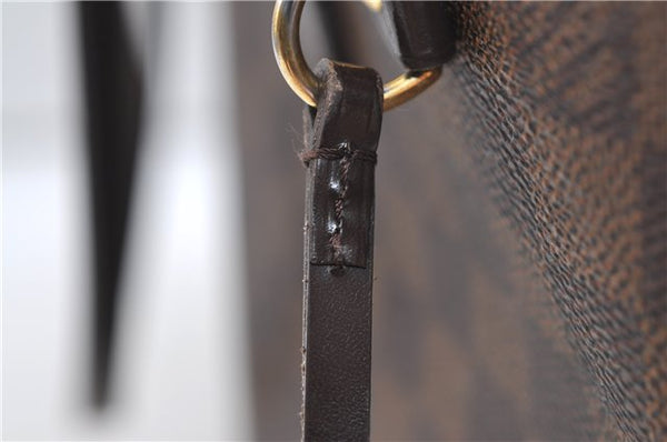 Authentic Louis Vuitton Damier Neverfull PM Shoulder Tote Bag N51109 LV 0180F