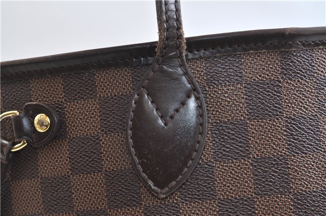 Authentic Louis Vuitton Damier Neverfull PM Shoulder Tote Bag N51109 LV 0180F