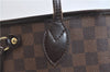 Authentic Louis Vuitton Damier Neverfull PM Shoulder Tote Bag N51109 LV 0180F
