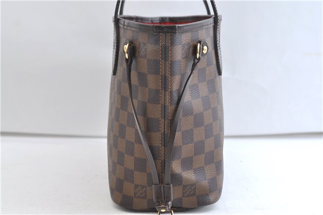 Authentic Louis Vuitton Damier Neverfull PM Shoulder Tote Bag N51109 LV 0325F