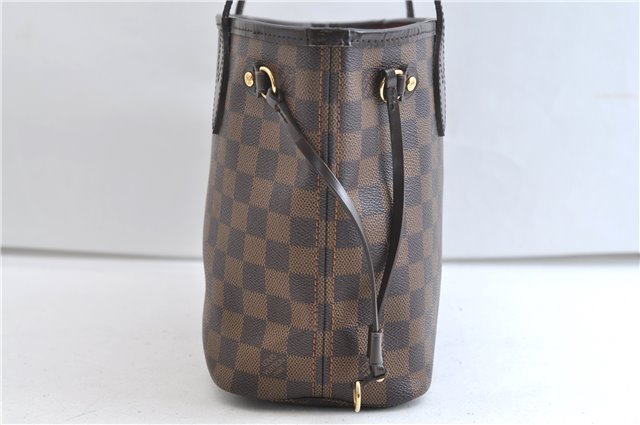 Authentic Louis Vuitton Damier Neverfull PM Shoulder Tote Bag N51109 LV 0325F