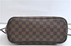 Authentic Louis Vuitton Damier Neverfull PM Shoulder Tote Bag N51109 LV 0325F