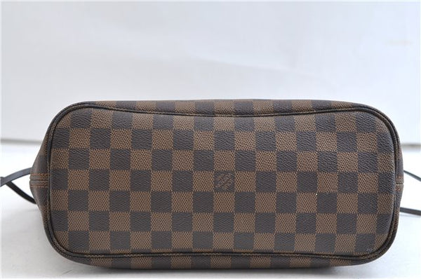 Authentic Louis Vuitton Damier Neverfull PM Shoulder Tote Bag N51109 LV 0325F