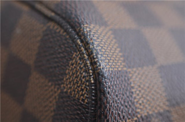 Authentic Louis Vuitton Damier Neverfull PM Shoulder Tote Bag N51109 LV 0325F
