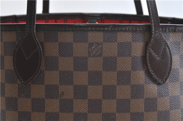 Authentic Louis Vuitton Damier Neverfull PM Shoulder Tote Bag N51109 LV 0325F