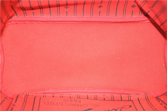 Authentic Louis Vuitton Damier Neverfull PM Shoulder Tote Bag N51109 LV 0325F