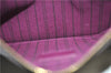 Authentic Louis Vuitton Monogram Neverfull Pouch Purse Clutch Bag Purple 0367F