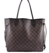 Authentic Louis Vuitton Damier Neverfull MM Shoulder Tote Bag N51105 LV 0413E