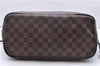 Authentic Louis Vuitton Damier Neverfull MM Shoulder Tote Bag N51105 LV 0413E