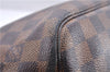 Authentic Louis Vuitton Damier Neverfull MM Shoulder Tote Bag N51105 LV 0413E