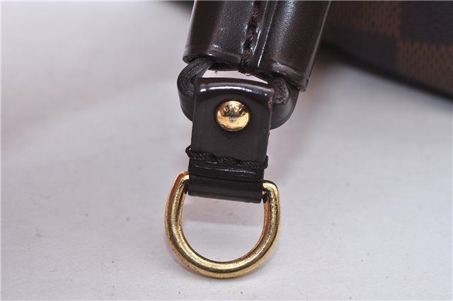 Authentic Louis Vuitton Damier Neverfull MM Shoulder Tote Bag N51105 LV 0413E