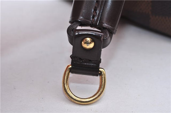 Authentic Louis Vuitton Damier Neverfull MM Shoulder Tote Bag N51105 LV 0413E